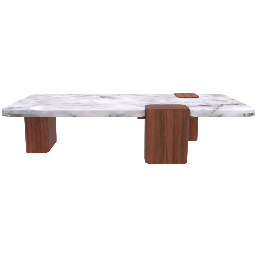 Mesa de centro elegante para sala de estar